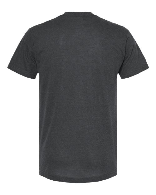 Tultex Men's Poly-Rich V-Neck T-Shirt-2