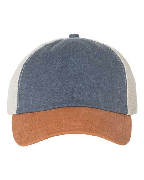 Valucap Pigment-Dyed Trucker Cap-1