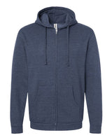 Tultex Men's Full-Zip Hooded Sweatshirt-1