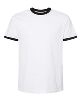 Tultex Men's Fine Jersey Ringer T-Shirt-1