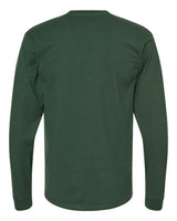 Tultex Men's Heavyweight Jersey Long Sleeve T-Shirt-2