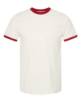 Tultex Men's Fine Jersey Ringer T-Shirt-1