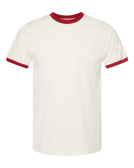 Tultex Men's Fine Jersey Ringer T-Shirt-1
