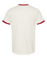 Tultex Men's Fine Jersey Ringer T-Shirt-2