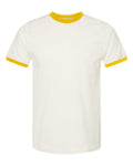 Tultex Men's Fine Jersey Ringer T-Shirt-1