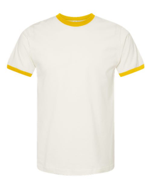 Tultex Men's Fine Jersey Ringer T-Shirt-1