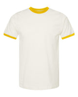 Tultex Men's Fine Jersey Ringer T-Shirt-1