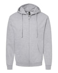 Tultex Men's Full-Zip Hooded Sweatshirt-1
