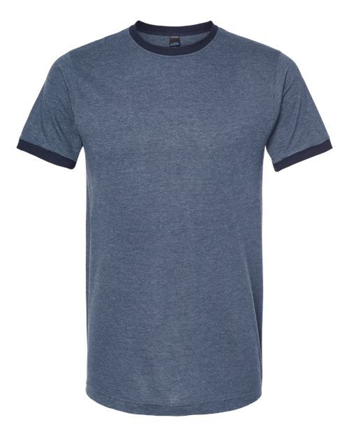 Tultex Men's Fine Jersey Ringer T-Shirt-1
