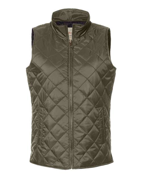 Weatherproof Women's Vintage Diamond Quilted Vest-1