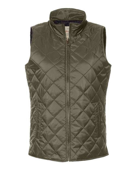 Weatherproof Women's Vintage Diamond Quilted Vest-1