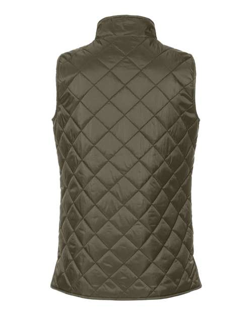 Weatherproof Women's Vintage Diamond Quilted Vest-2