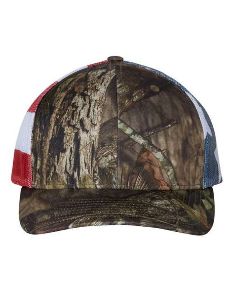 Richardson 112PM Printed Mesh Trucker Hat-1