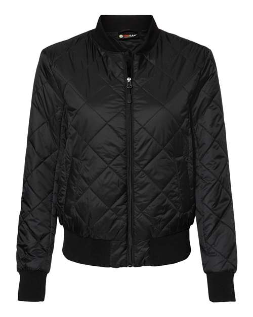Weatherproof Women's HeatLast Quilted Packable Bomber-1