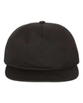 YP Classics Lightly-Structured Five-Panel Snapback Cap-1