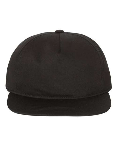 YP Classics Lightly-Structured Five-Panel Snapback Cap-1