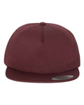 YP Classics Lightly-Structured Five-Panel Snapback Cap-1