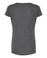 Tultex Women's Poly-Rich Scoop Neck T-Shirt-2