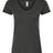 Tultex Women's Fine Jersey V-Neck T-Shirt-1