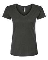 Tultex Women's Fine Jersey V-Neck T-Shirt-1
