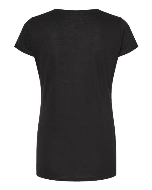 Tultex Women's Poly-Rich Scoop Neck T-Shirt-2