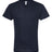 Tultex Men's Poly-Rich V-Neck T-Shirt-1
