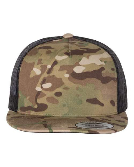 YP Classics Classic Five-Panel Trucker Cap-1