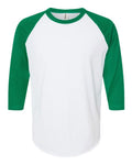 Tultex Men's Fine Jersey Raglan T-Shirt-1