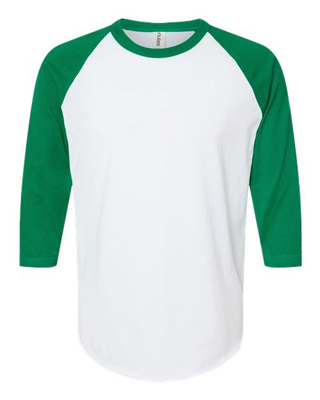 Tultex Men's Fine Jersey Raglan T-Shirt-1