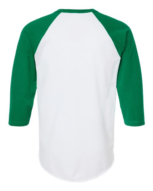 Tultex Men's Fine Jersey Raglan T-Shirt-2