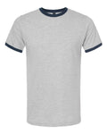 Tultex Men's Fine Jersey Ringer T-Shirt-1