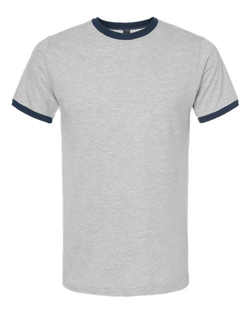 Tultex Men's Fine Jersey Ringer T-Shirt-1