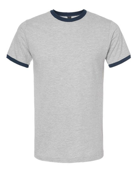 Tultex Men's Fine Jersey Ringer T-Shirt-1