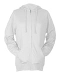 Tultex Men's Beach Full-Zip Hooded Long Sleeve T-Shirt-1