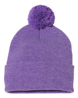 Sportsman 12" Pom-Pom Cuffed Beanie-1