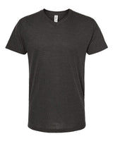 Tultex Men's Poly-Rich V-Neck T-Shirt-1