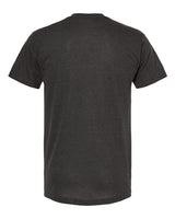 Tultex Men's Poly-Rich V-Neck T-Shirt-2