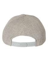 YP Classics Premium Five-Panel Curved Bill Snapback Cap-2