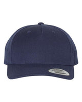 YP Classics Premium Five-Panel Curved Bill Snapback Cap-1