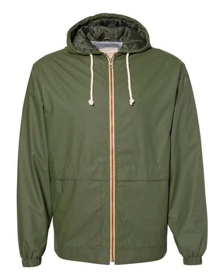 Weatherproof Men's Vintage Hooded Rain Jacket-1
