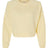 BELLA + CANVAS Women's Crop Raglan Fleece Crewneck Sweatshirt-1