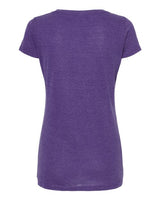 Tultex Women's Poly-Rich Scoop Neck T-Shirt-2