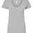 Tultex Women's Fine Jersey V-Neck T-Shirt-1