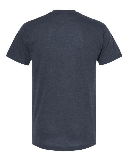 Tultex Men's Poly-Rich V-Neck T-Shirt-2