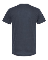 Tultex Men's Poly-Rich V-Neck T-Shirt-2