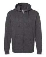 Tultex Men's Full-Zip Hooded Sweatshirt-1