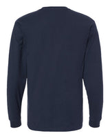 Tultex Men's Heavyweight Jersey Long Sleeve T-Shirt-2