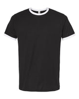 Tultex Men's Fine Jersey Ringer T-Shirt-1