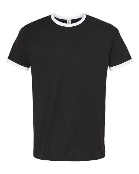 Tultex Men's Fine Jersey Ringer T-Shirt-1