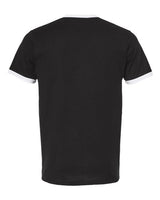 Tultex Men's Fine Jersey Ringer T-Shirt-2